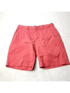 VINTAGE 90s Polo Ralph Lauren Shorts Mens 36 x9 Coral Pink Cotton Prospect